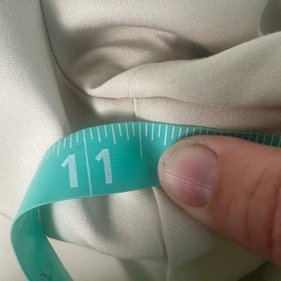 Ann Taylor the straight mid rise full length straight leg Chino dress pants - Picture 8 of 12